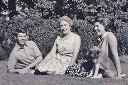 Family at cottage R