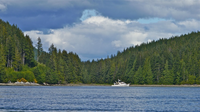 At anchor