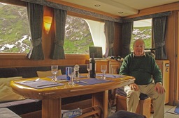 Tony at V2 table