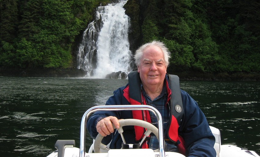 Tony in Red Bluff Bay