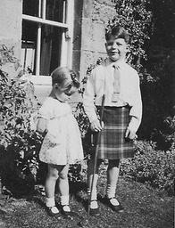 Tony with kilt