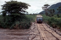 Truck dofgy bridge